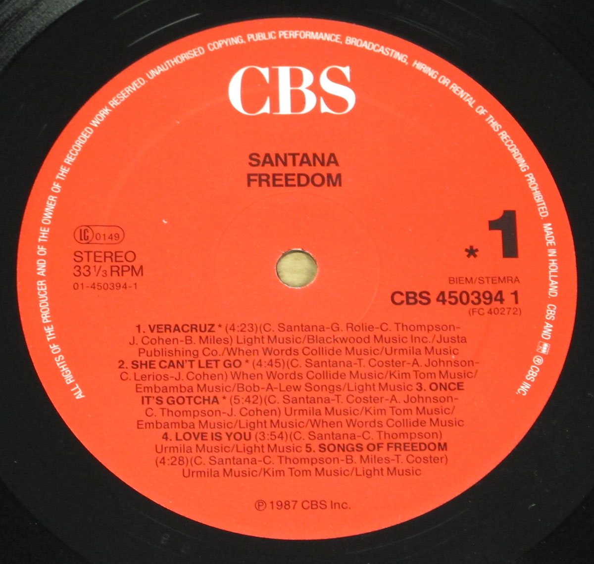 High Resolution Photos of santana freedom 